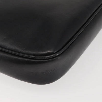 Salvatore Ferragamo Vala Shoulder Bag Leather, BLACK, LEATHER, Shoulder bag