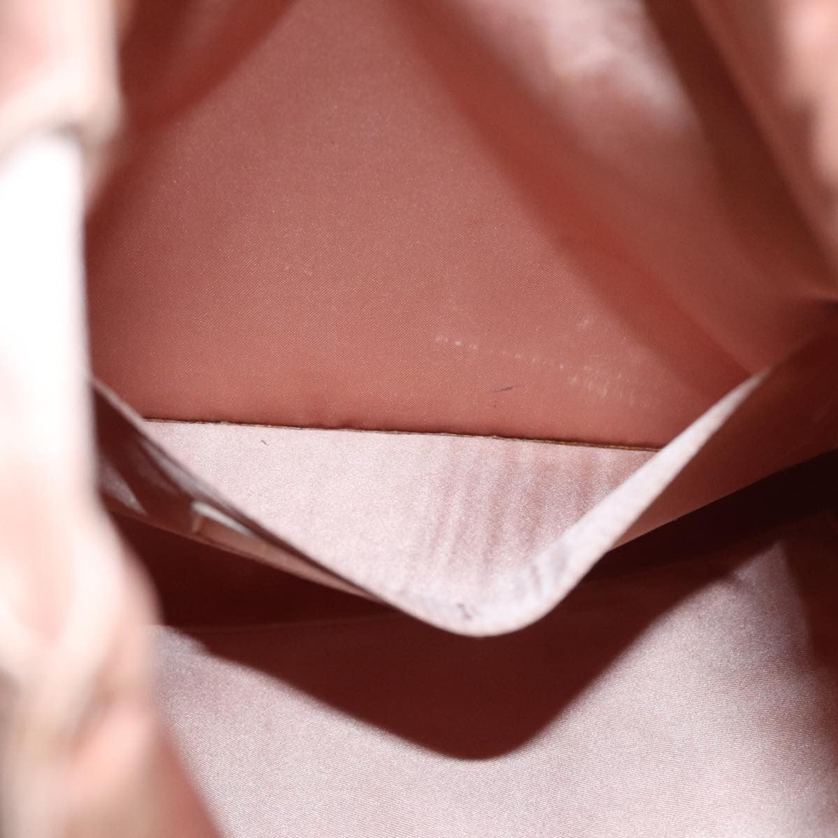 Chanel Vintage Drawstring Pouch Nylon, PINK, NYLON, Clutche & pouche