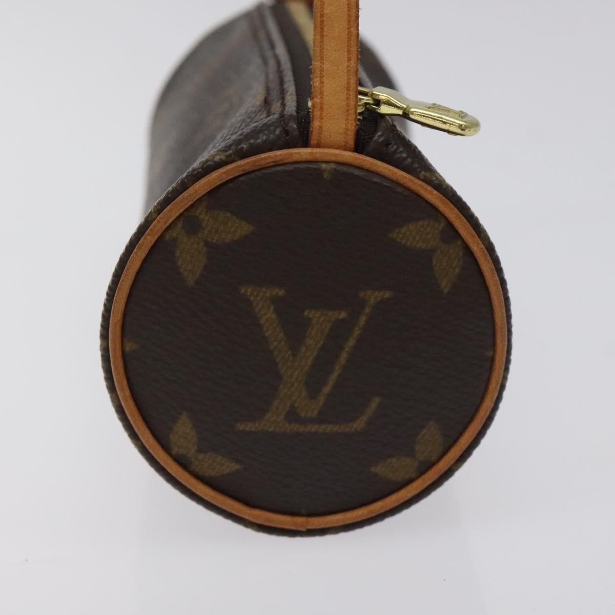 Louis Vuitton Papillon Pochette Monogram Canvas, BROWN, CANVAS, Handbag