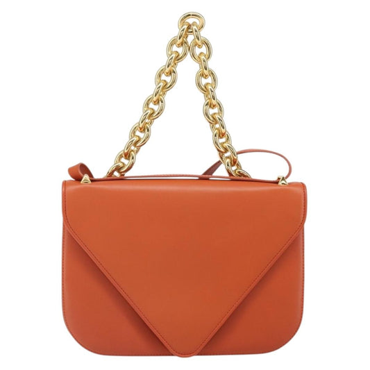 Bottega Veneta Mount Shoulder Bag Leather, Brown, Leather, Shoulder Bag