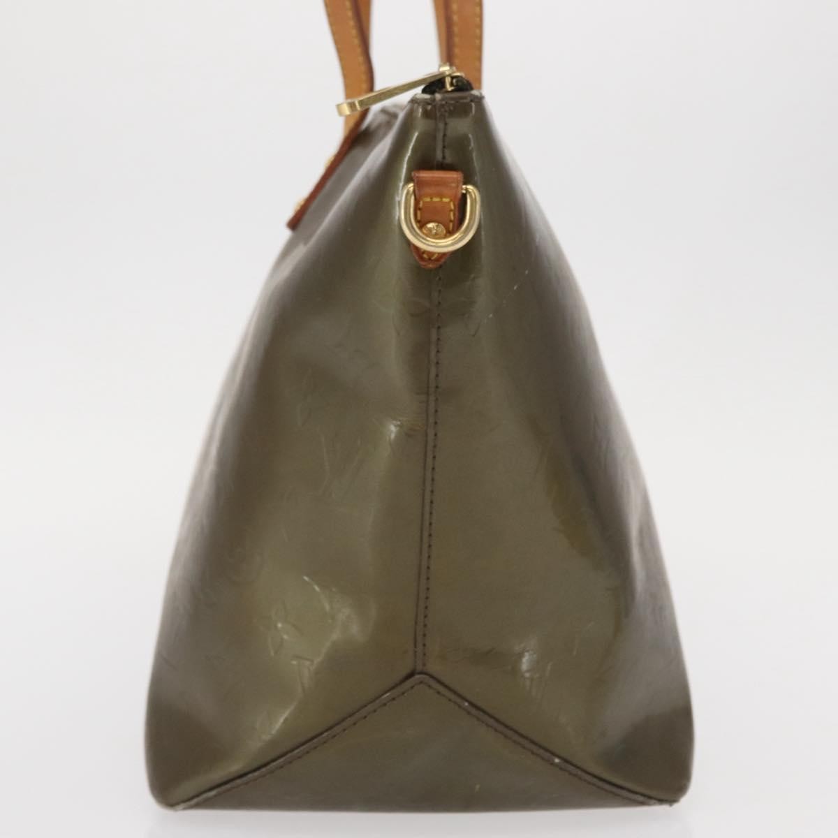 Louis Vuitton Bellevue Handbag Monogram Vernis, BROWN, PATENT_LEATHER, Tote bag