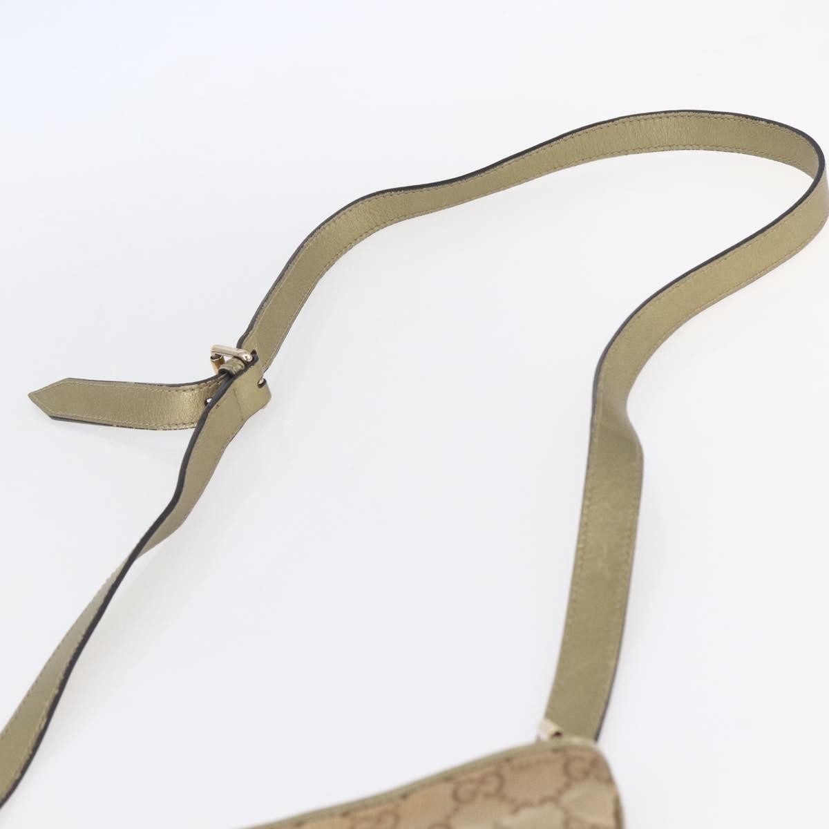 Gucci Jolicoeur Messenger Bag GG Canvas, BEIGE, CANVAS, Shoulder bag