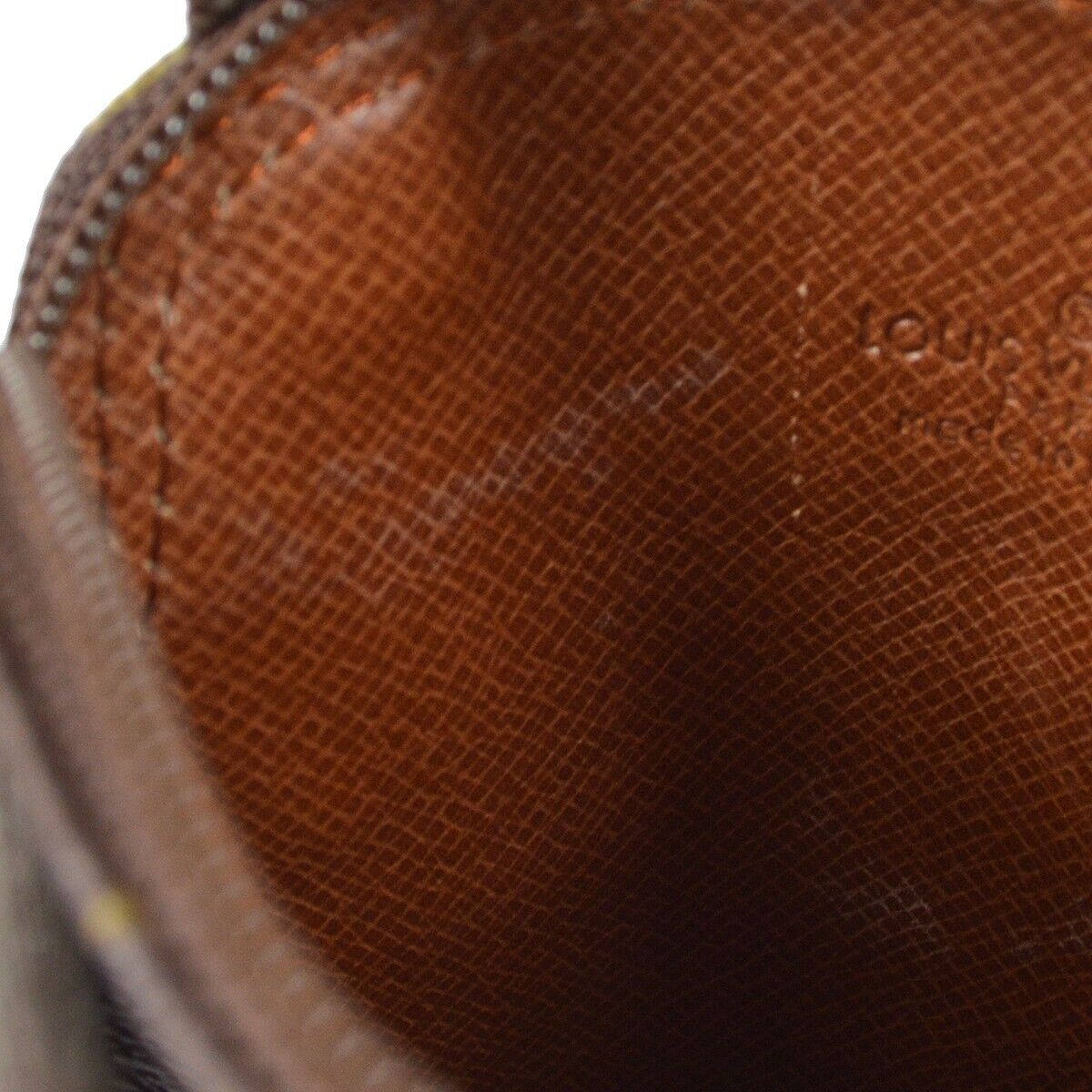 Louis Vuitton Pochette Secret Monogram canvas, BROWN, CANVAS, Clutche & pouche