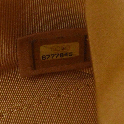 Chanel Timeless CC Bowler Bag Quilted Caviar, BEIGE, LEATHER, Travel bag