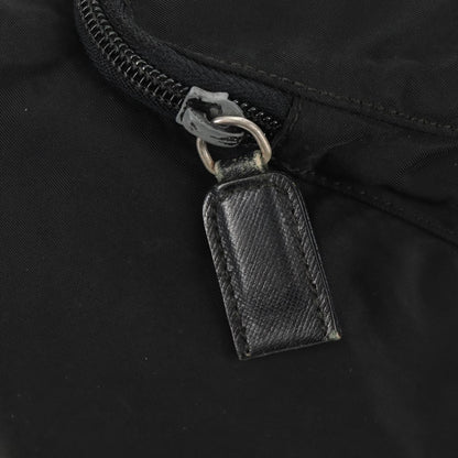 Prada Front Pocket Backpack Tessuto, BLACK, NYLON, Backpack