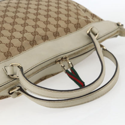 Gucci Mayfair Convertible Tote GG Canvas, BEIGE, CANVAS, Tote bag