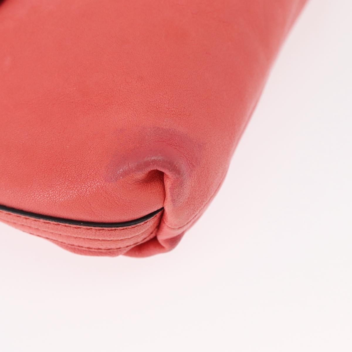 Chloe Elsie Crossbody Bag Leather, PINK, LEATHER, Shoulder bag