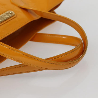 Louis Vuitton Wilshire Handbag Monogram Vernis, YELLOW, PATENT_LEATHER, Handbag
