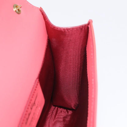 Salvatore Ferragamo Ginny Crossbody Bag Patent, ORANGE, PATENT_LEATHER, Shoulder bag