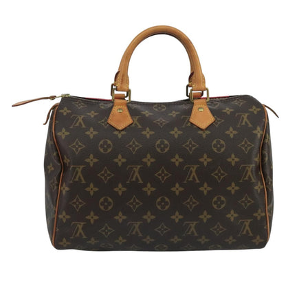 Louis Vuitton Speedy Handbag Limited Edition V Monogram Canvas, BROWN, CANVAS, Handbag