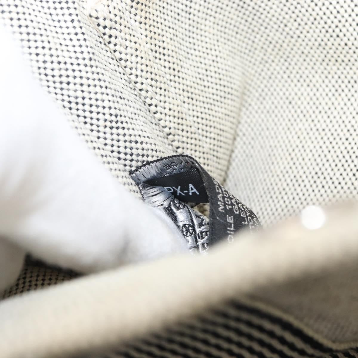 Hermes Fourre Tout Tote Canvas, GRAY, CANVAS, Tote bag