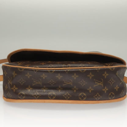 Louis Vuitton Menilmontant Handbag Monogram Canvas, BROWN, CANVAS, Shoulder bag