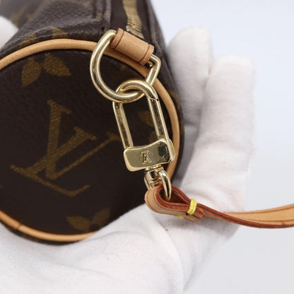 Louis Vuitton Papillon Pochette Monogram Canvas, BROWN, CANVAS, Handbag