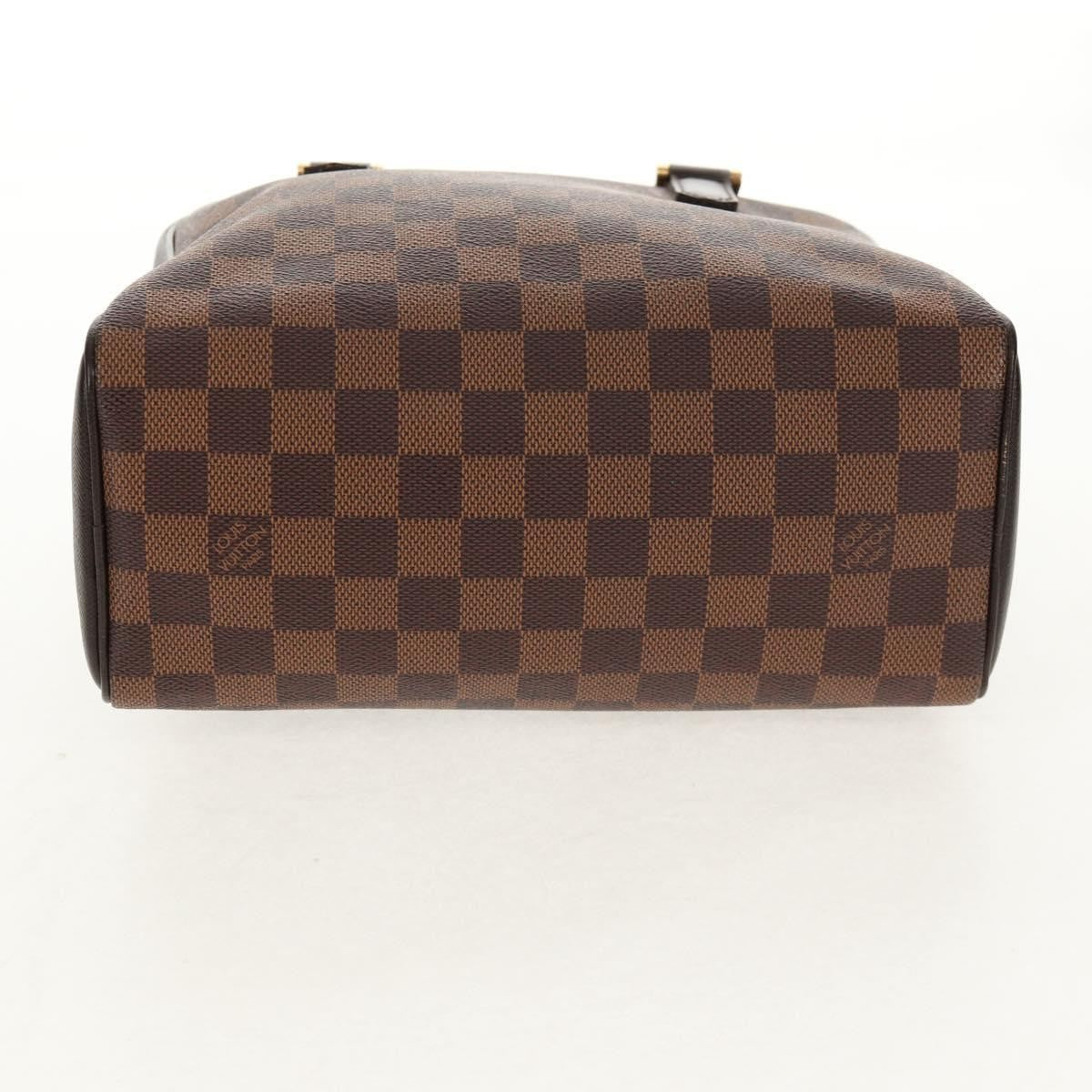 Louis Vuitton Brera Handbag Damier, BROWN, CANVAS, Handbag