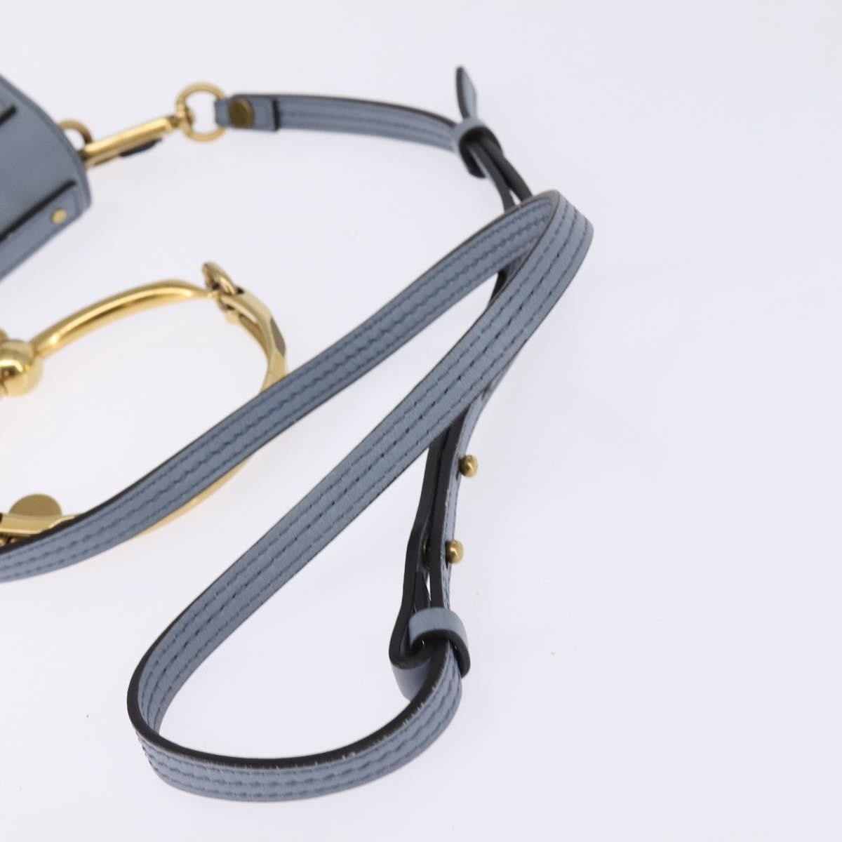 Chloe Nile Crossbody Bag Leather, BLUE, LEATHER, Crossbody bag