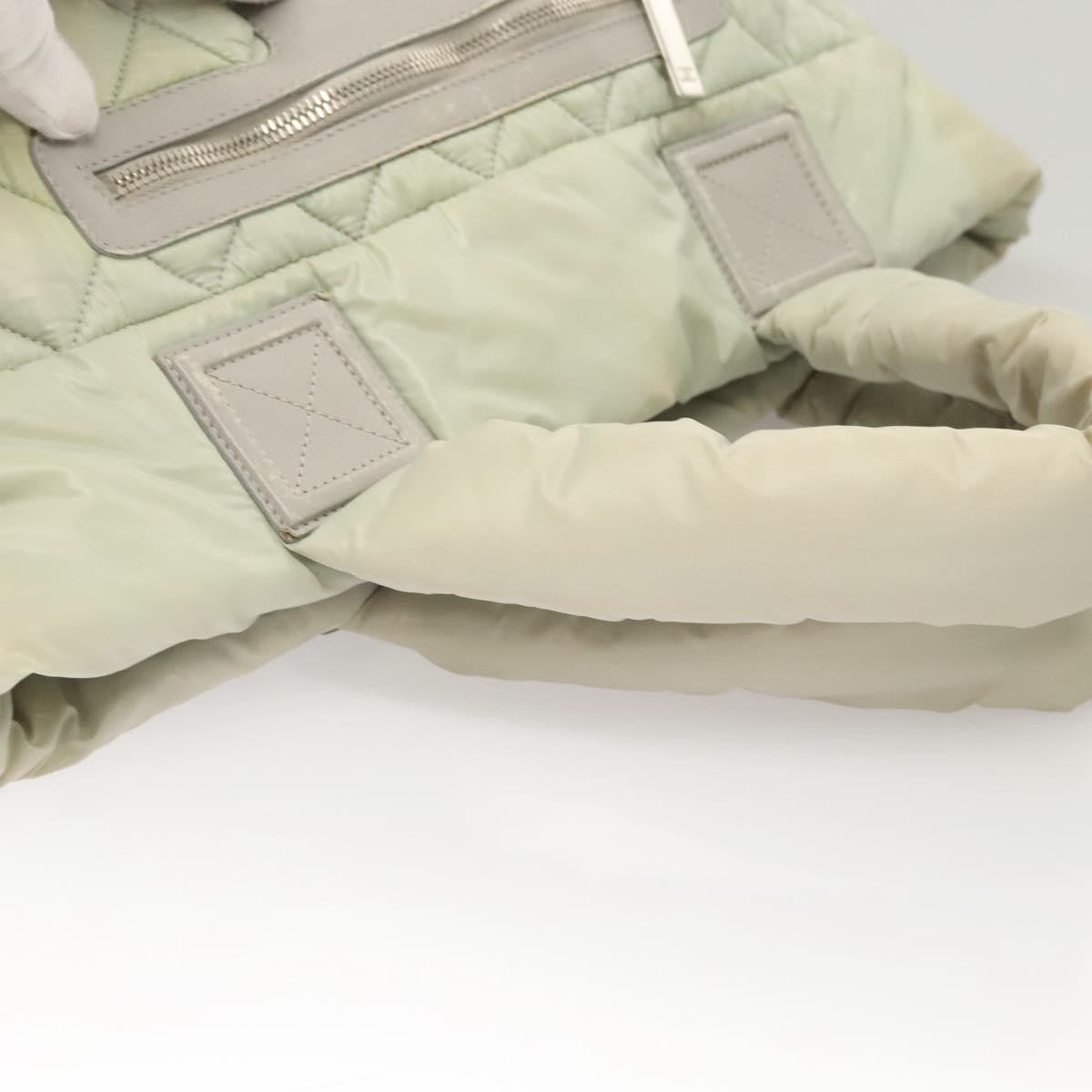 Chanel Coco Cocoon Reversible Tote Quilted Nylon, GRAY, NYLON, Tote bag