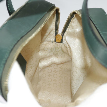 Celine C Macadam Handbag Canvas, GRAY, CANVAS, Handbag