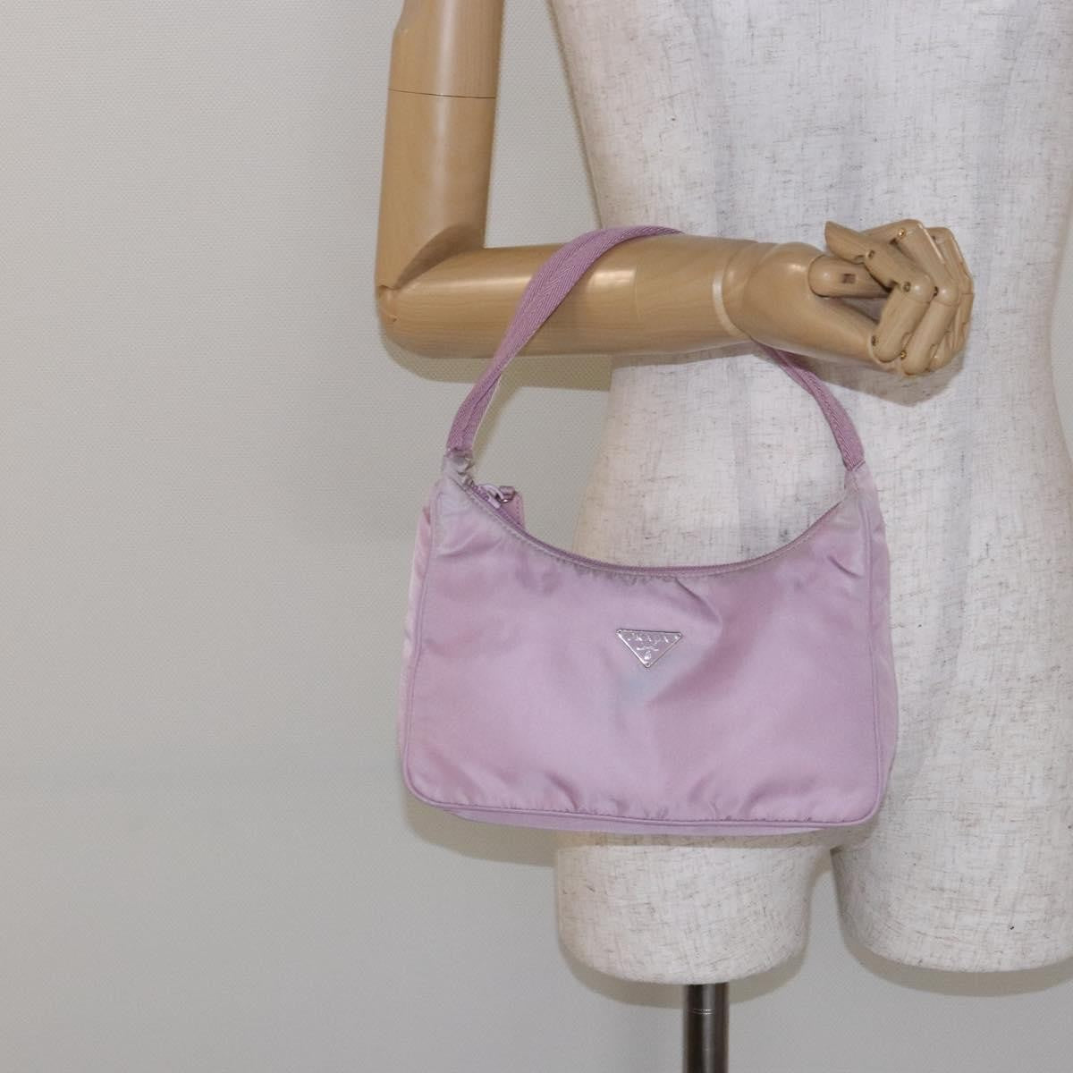 Prada Re-Edition 2000 Hobo Tessuto, PINK, NYLON, Handbag