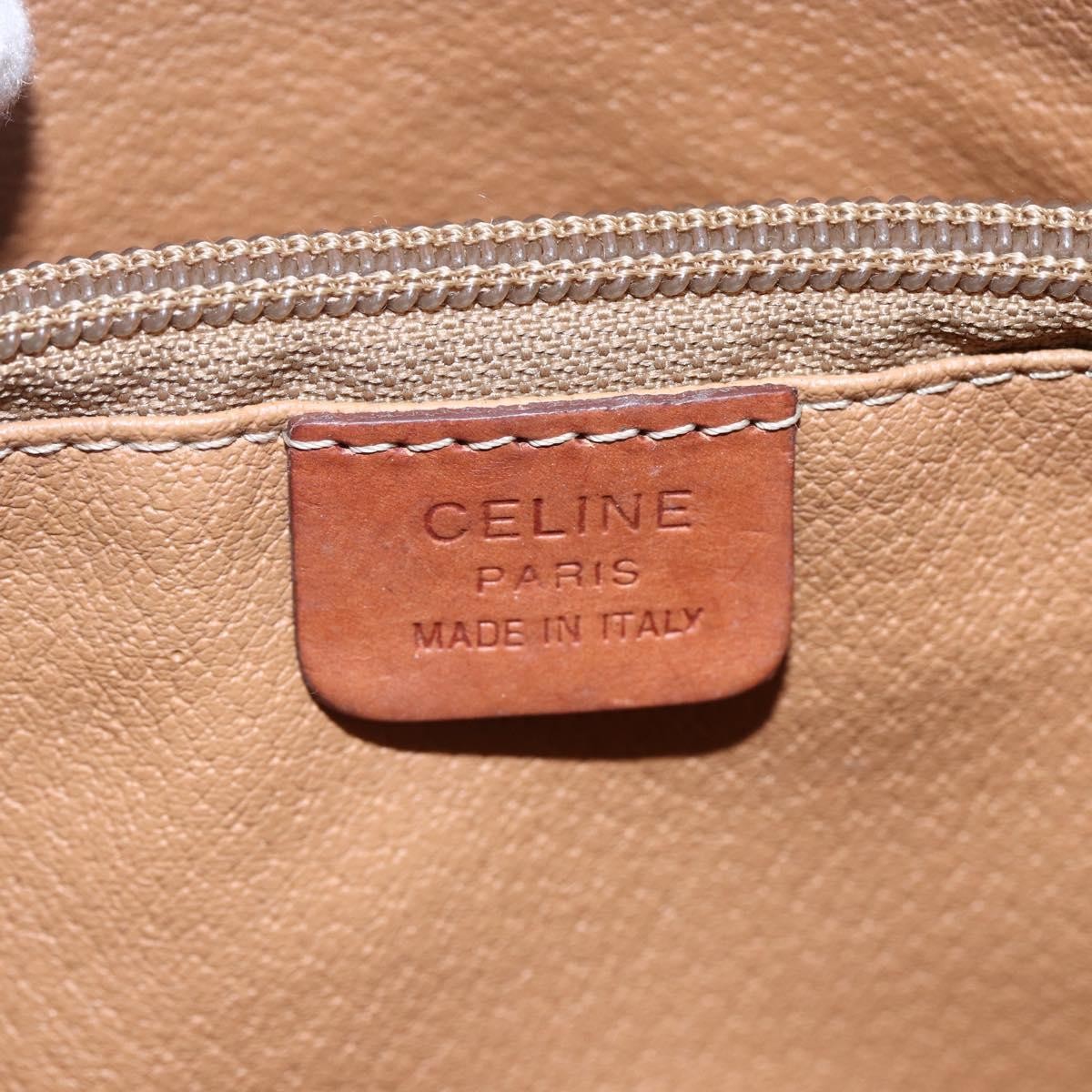 Celine Vintage Macadam Tote bag Canvas, BROWN, CANVAS, Tote bag