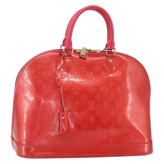 Louis Vuitton Alma Handbag Patent Leather, PINK, PATENT_LEATHER, Handbag