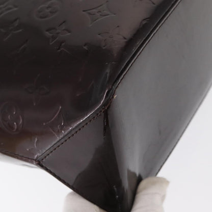 Louis Vuitton Wilshire Handbag Monogram Vernis, PURPLE, PATENT_LEATHER, Handbag