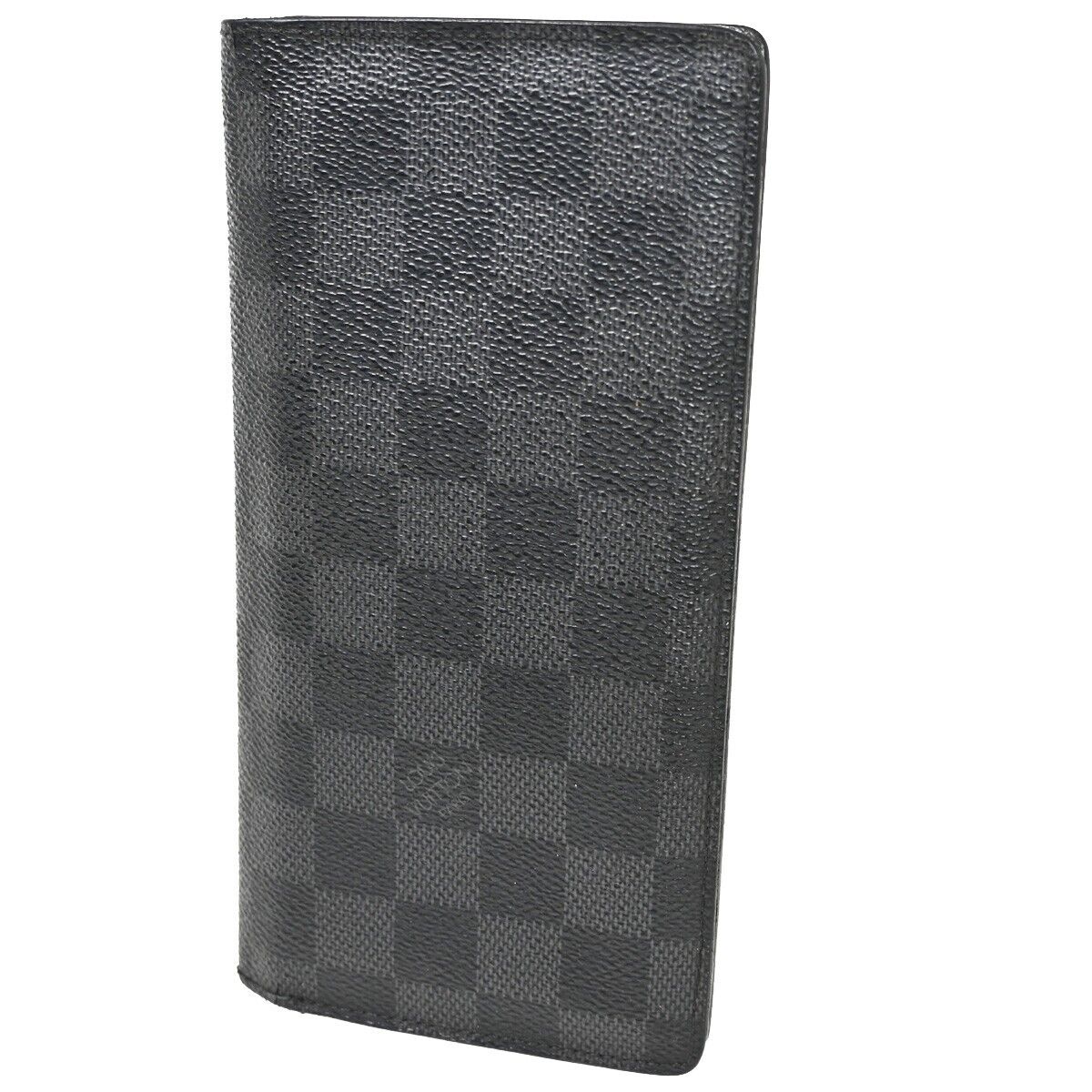 Louis Vuitton Brazza Long Bifold wallet Damier, BLACK, CANVAS, Wallets