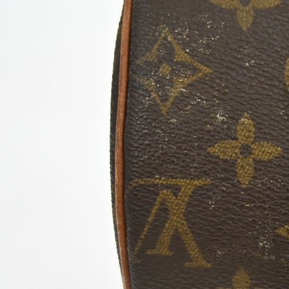 Louis Vuitton Papillon Handbag Monogram Canvas, Brown, Canvas, Handbag