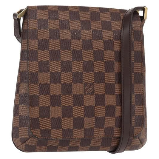 Louis Vuitton Musette Salsa Handbag Damier Canvas, BROWN, CANVAS, Shoulder bag