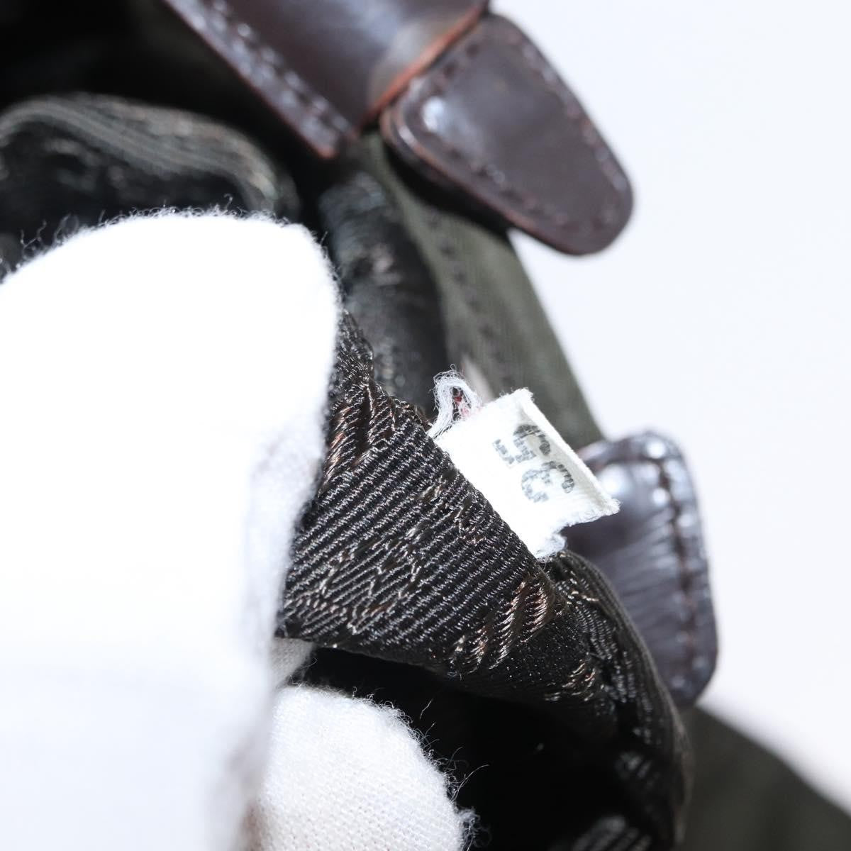 Prada Front Pocket Backpack Tessuto, KHAKI, NYLON, Backpack