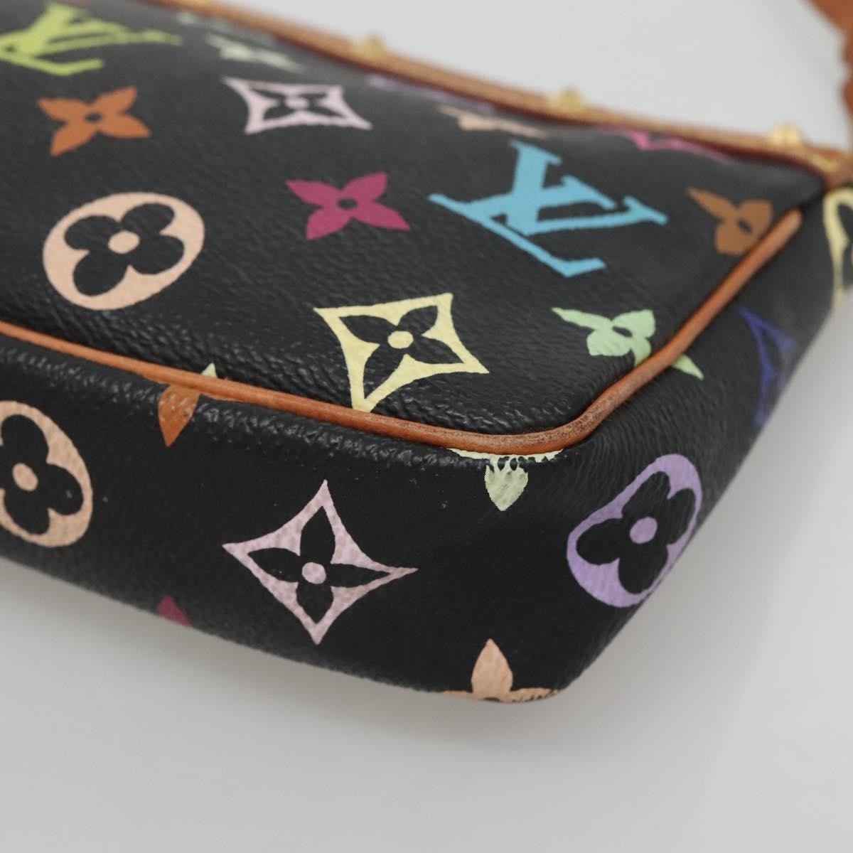 Louis Vuitton Pochette Accessoires Monogram Multicolor, MULTICOLOUR, CANVAS, Clutche & pouche
