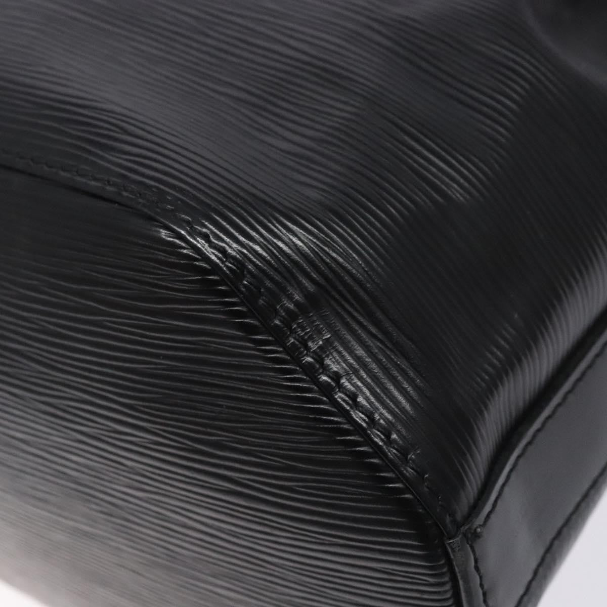 Louis Vuitton Vintage Sac d'Epaule Handbag Epi Leather, BLACK, LEATHER, Handbag