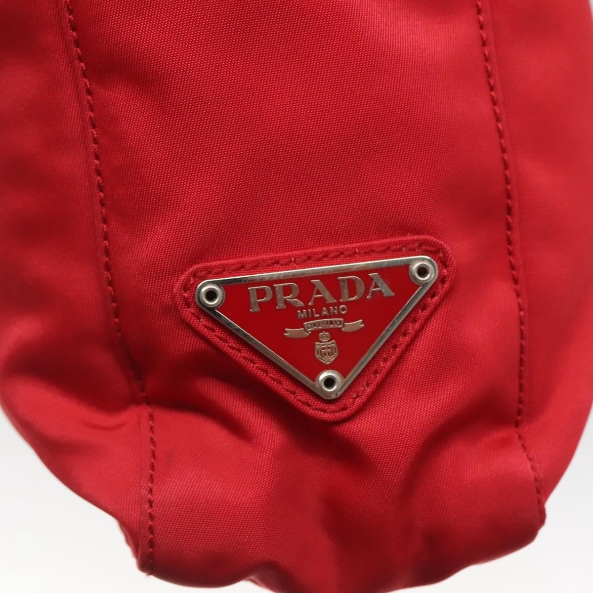 Prada Vintage Tote Tessuto, RED, NYLON, Tote bag