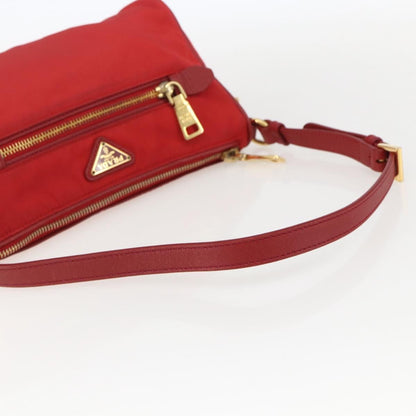 Prada Vintage Shoulder Bag Tessuto, RED, NYLON, Shoulder bag