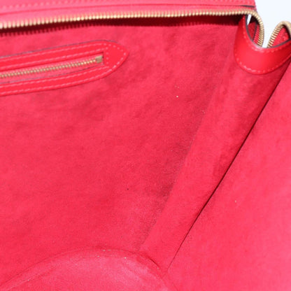 Louis Vuitton Saint Jacques Handbag Epi Leather, RED, LEATHER, Shoulder bag