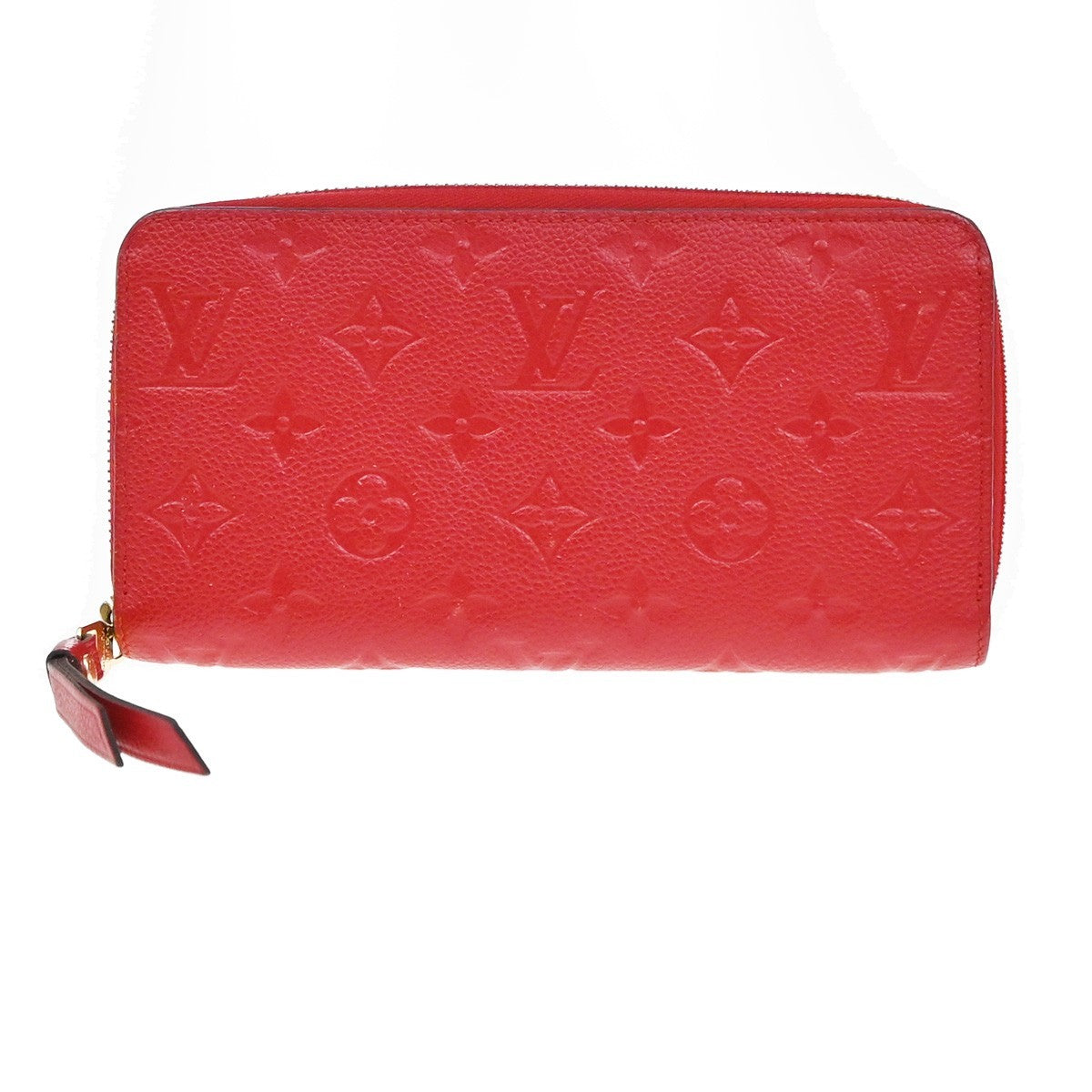 Louis Vuitton Portefeuille zippy Monogramme Empreinte Monogramme Empreinte, RED, LEATHER, Wallets