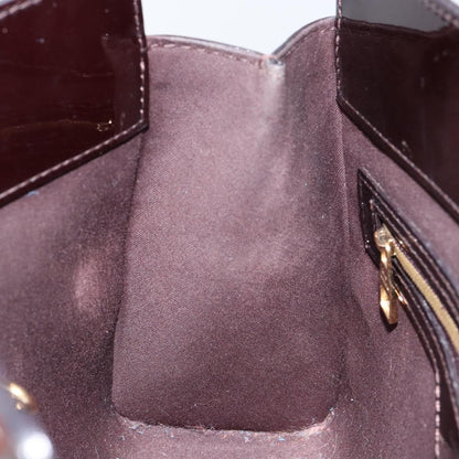 Louis Vuitton Catalina Handbag Monogram Vernis, PURPLE, PATENT_LEATHER, Handbag