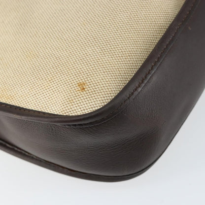 Hermes Evelyne Bag Gen III Toile and Leather, BEIGE, CANVAS, Shoulder bag