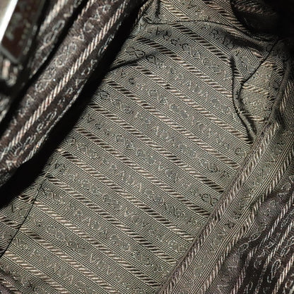 Prada Vela Double Front Pocket Backpack Tessuto with Saffiano Leather, KHAKI, NYLON, Backpack