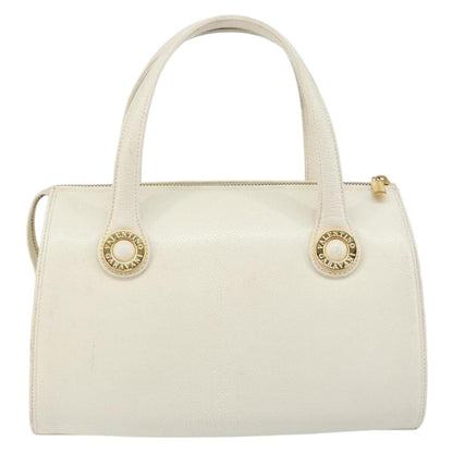 Valentino Garavani Vintage Handbag Leather, WHITE, LEATHER, Handbag