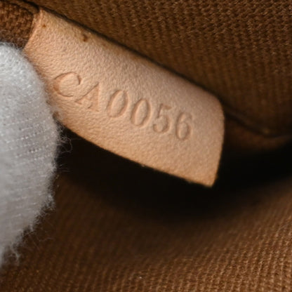 Louis Vuitton Tulum Handbag Monogram Canvas, BROWN, CANVAS, Handbag