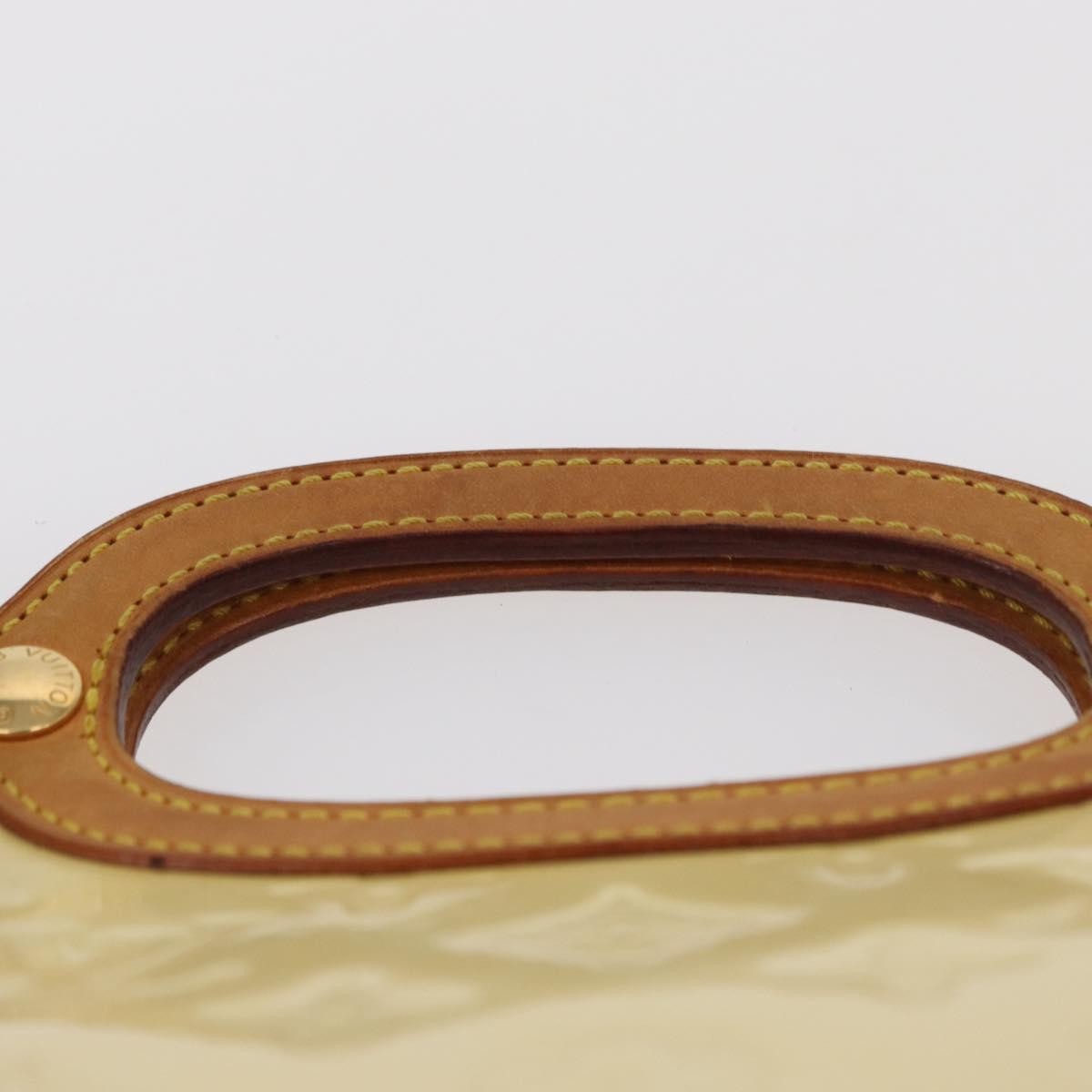 Louis Vuitton Roxbury Drive Handbag Monogram Vernis, YELLOW, PATENT_LEATHER, Handbag