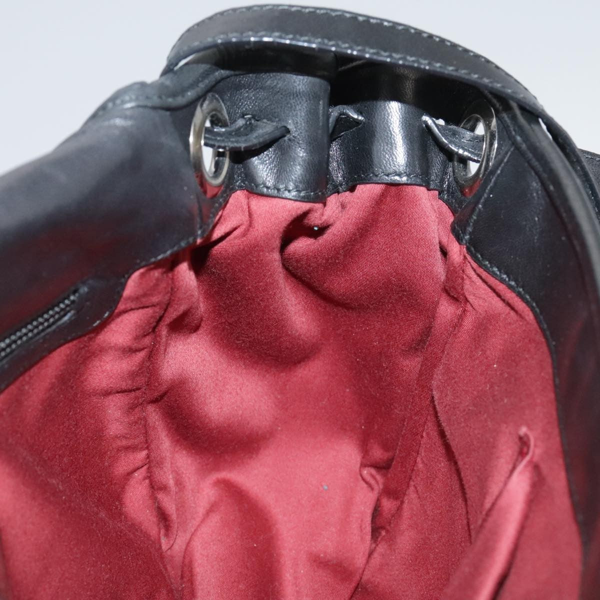 Bally Vintage Shoulder Bag Leather, BLACK, LEATHER, Shoulder bag