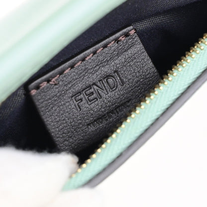 Fendi Smartphone Case leather, GREEN, LEATHER, Tech accessory
