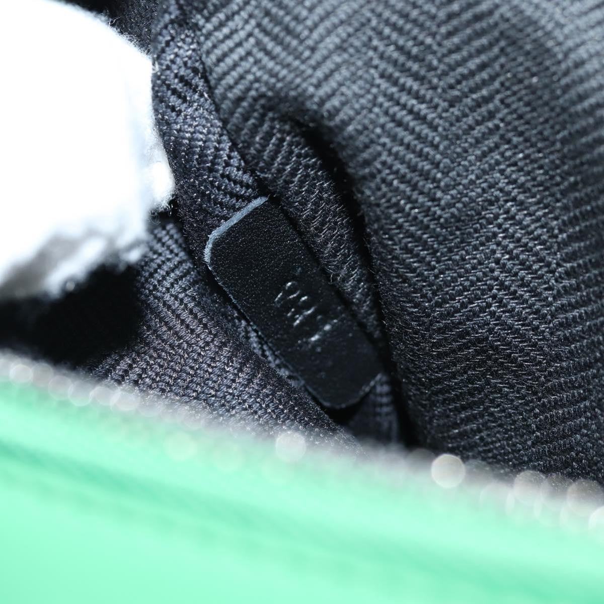 Loewe Puzzle Bumbag Leather, GREEN, LEATHER, Crossbody bag