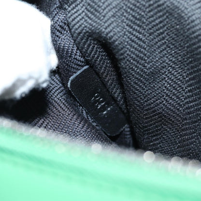 Loewe Puzzle Bumbag Leather, GREEN, LEATHER, Crossbody bag