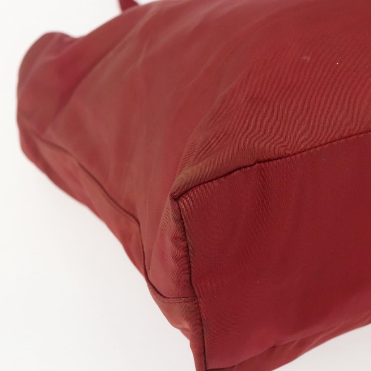 Prada Vintage Tote Tessuto, RED, NYLON, Tote bag