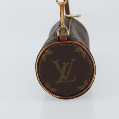 Louis Vuitton Papillon Pochette Monogram Canvas, BROWN, CANVAS, Clutche & pouche