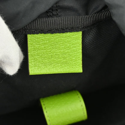 Gucci Double Pocket Belt Backpack Psychedelic Print GG Coated Canvas, MULTICOLOUR, CANVAS, Backpack