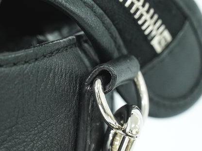 Fendi By The Way Satchel Leather, BLACK, LEATHER, Handbag