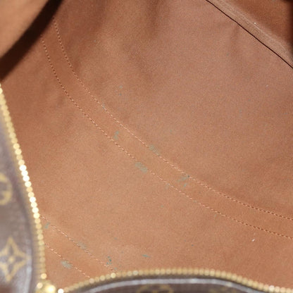 Louis Vuitton Keepall Bag Monogram Canvas, BROWN, CANVAS, Travel bag